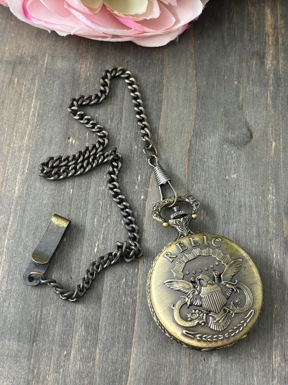 Relic by Fossil Pocket Watch